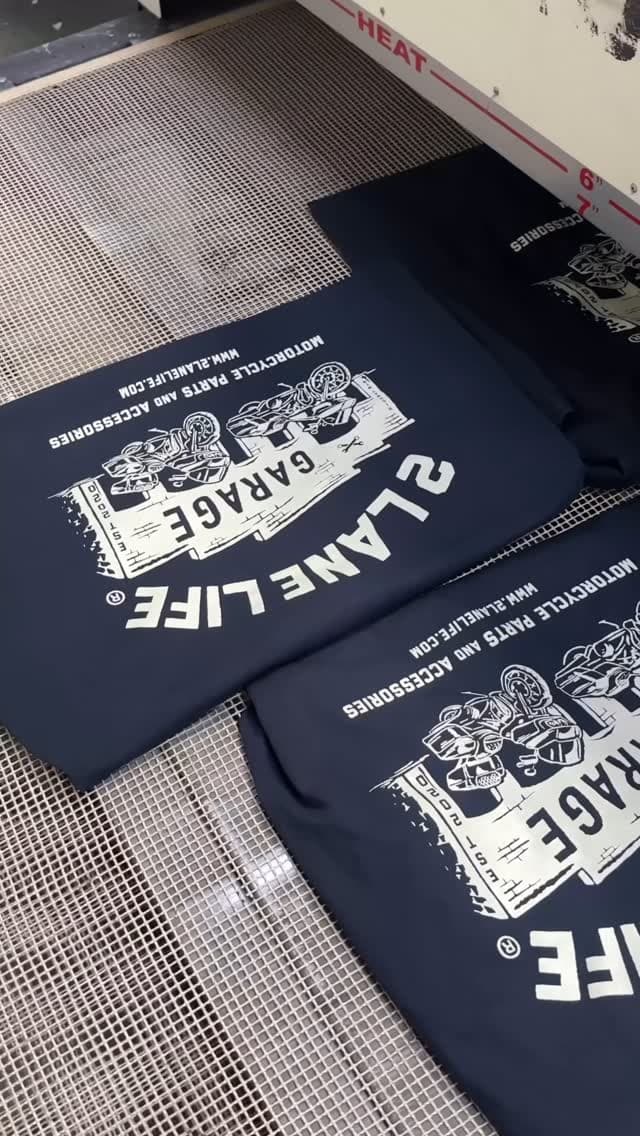 Ride hard & ride often 🏍️ @2lanelife with amazing designs as always 🔥 . . . #customshirts #screenprinting #manufacturing #2la...