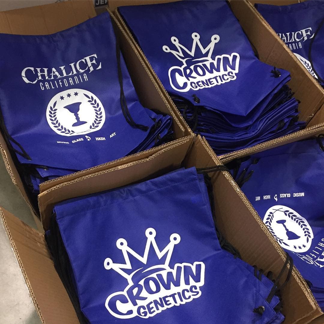 Chalice Cup is goin off this weekend. Lookout for @crown.concentrates back at again with the fresh sports bags🏈🏀⚽️ Looking fo...