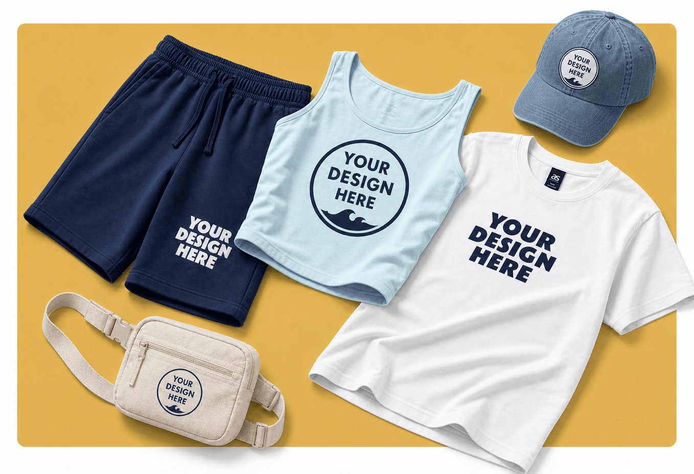 Your design here mockup